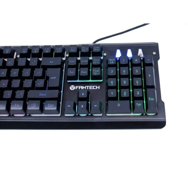 Type Membrane Wired/Wireless Wired Keys Number of buttons: 104 Full size RGB Cable Length Copper cable in nylon braiding 1.6 m long with ferrite ring Interface High Speed USB Physical Attribute Color Black Dimensions 45mm (w) x 17mm (L) x 4.1mm (H) Weight 1kg