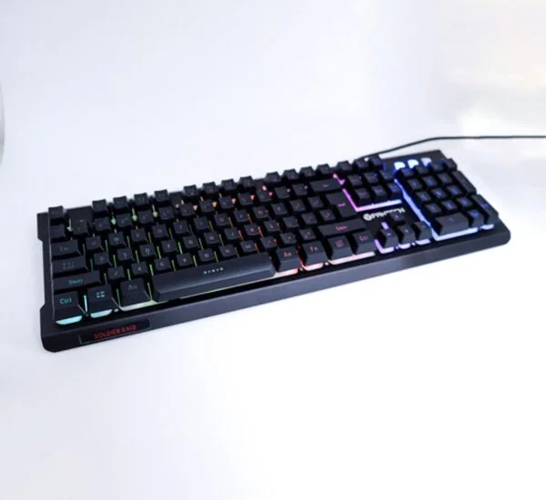 Type Membrane Wired/Wireless Wired Keys Number of buttons: 104 Full size RGB Cable Length Copper cable in nylon braiding 1.6 m long with ferrite ring Interface High Speed USB Physical Attribute Color Black Dimensions 45mm (w) x 17mm (L) x 4.1mm (H) Weight 1kg